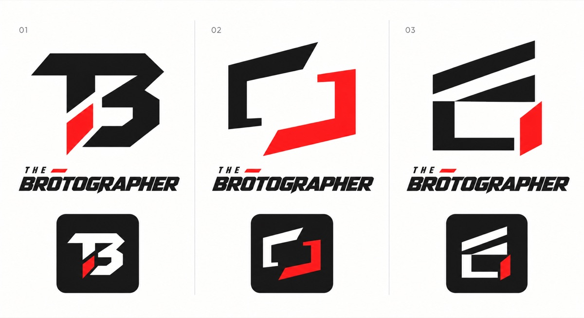 The Brotographer approved TB logo reference