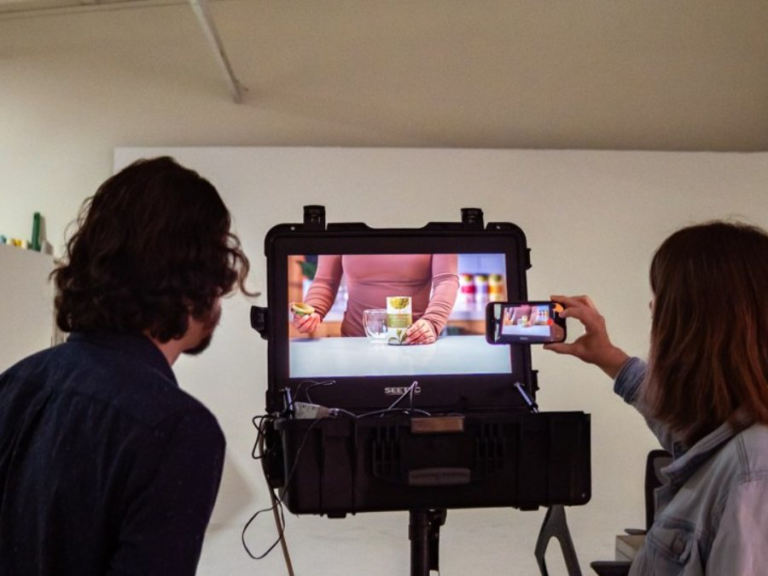 SEETEC 21-inch Production Monitor on set